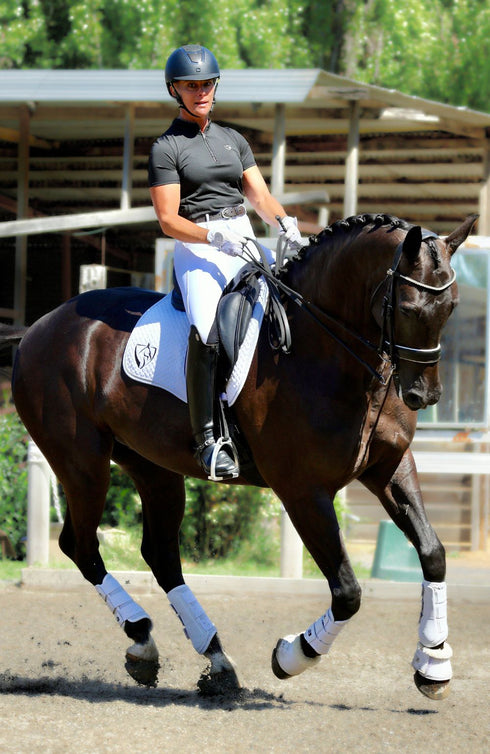 BARE Sculpt Hybrid Riding Breeches - White